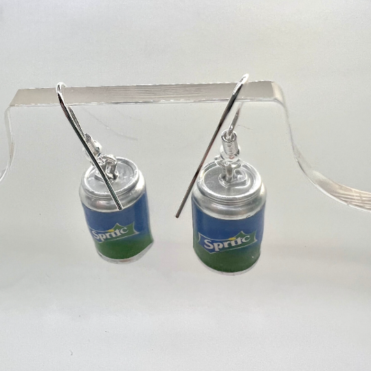 Sprite Can Earrings