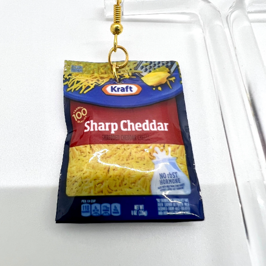 Cheddar Cheese Earrings