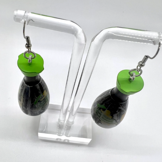Kikkoman Soy Sauce Earrings