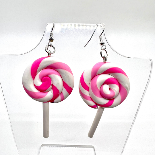 Lollipop Swirl Earrings