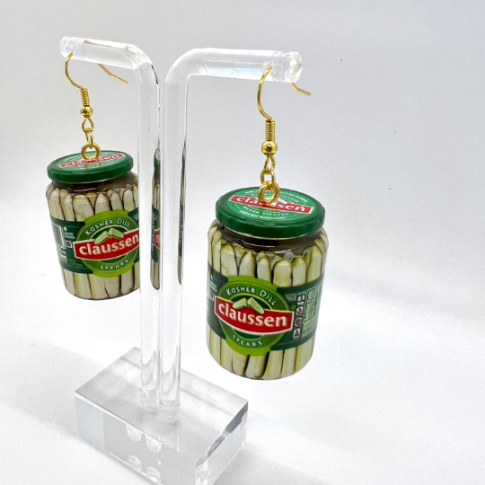 Pickle Jar Earrings