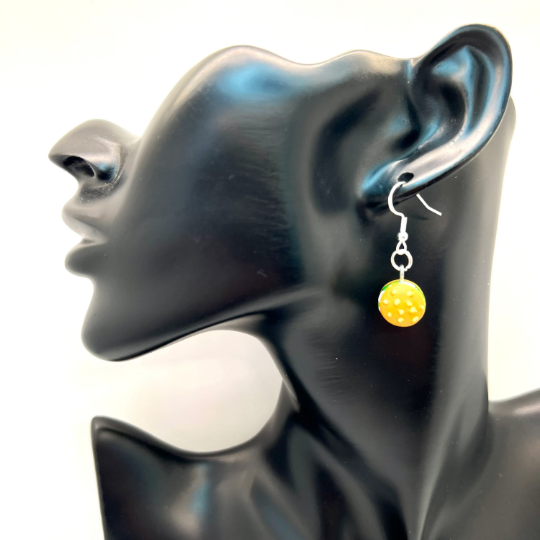 Hamburger Earrings
