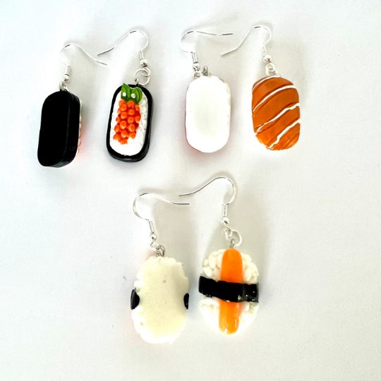 Sushi Earrings