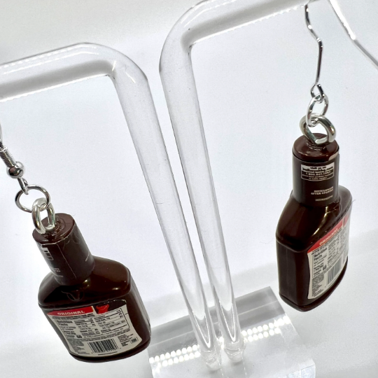 Bulls Eye BBQ Earrings