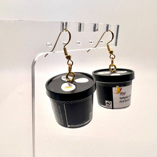 Itsu Teriyaki Bowl Earrings