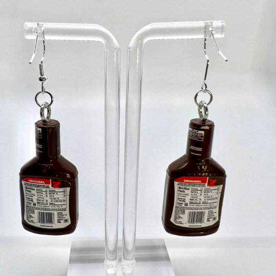 Bulls Eye BBQ Earrings