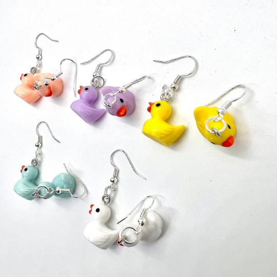 Rubber earrings 2025