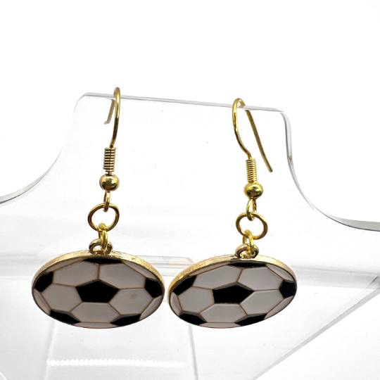 Soccer Earrings