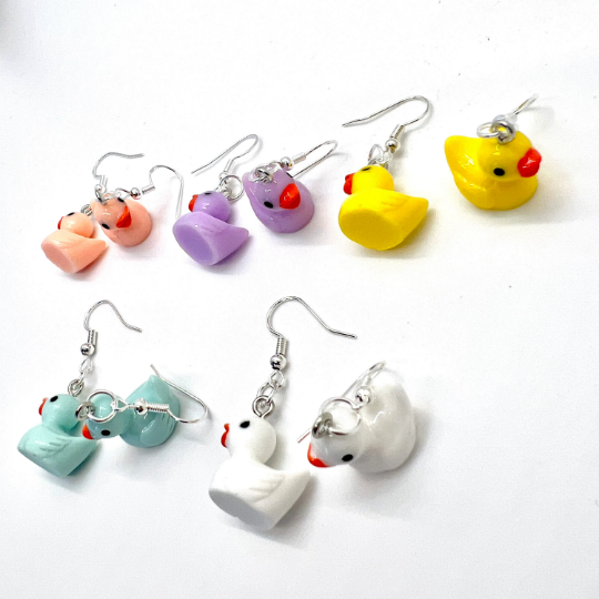 rubber duckie earrings > MyEBooth