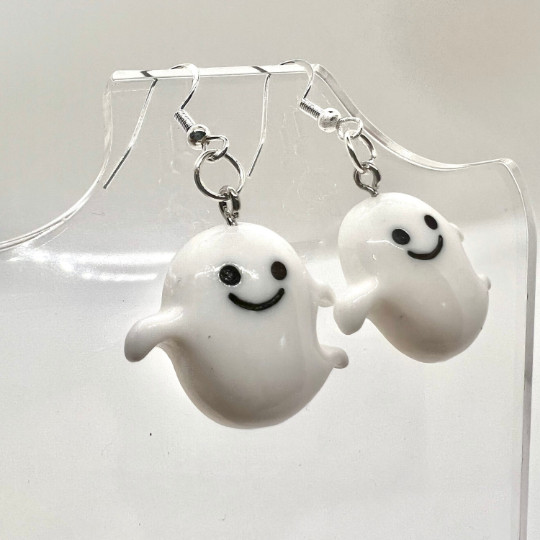 Ghost Halloween Earrings