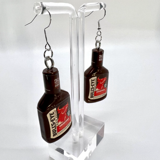 Bulls Eye BBQ Earrings