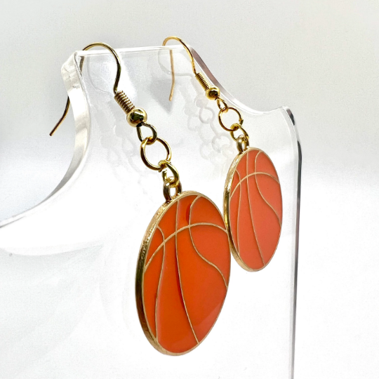 Basketball Earrings