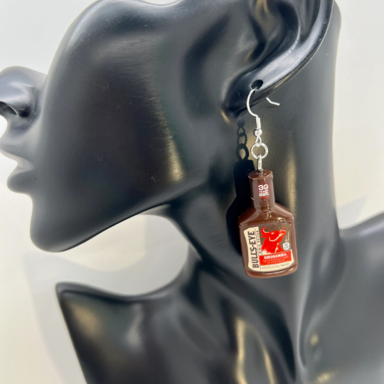 Bulls Eye BBQ Earrings