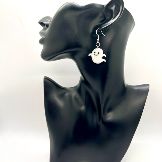 Ghost Halloween Earrings