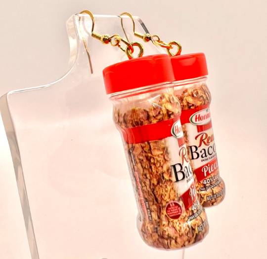 Bacon Earrings