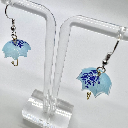 Floral Umbrella Earrings