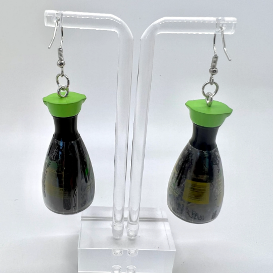 Kikkoman Soy Sauce Earrings