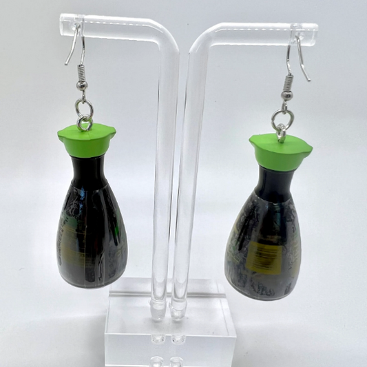 Kikkoman Soy Sauce Earrings