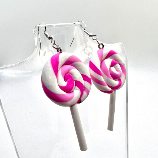 Lollipop Swirl Earrings