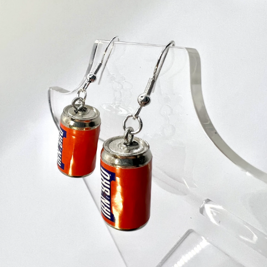 Irn Bru Soft Drink Can Earrings