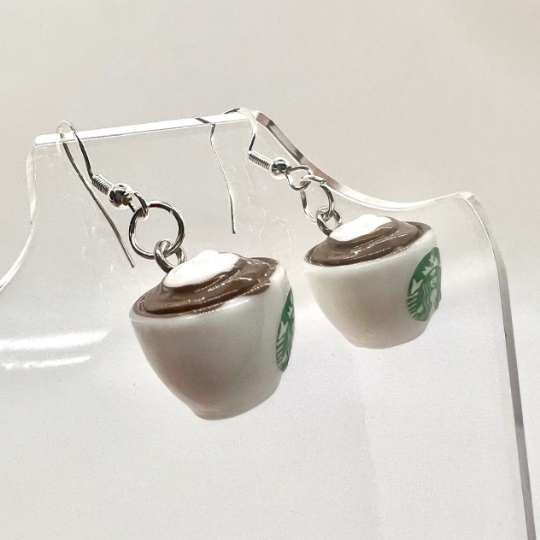 Starbucks Coffee Cup Earrings