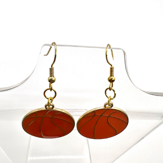 Basketball Earrings
