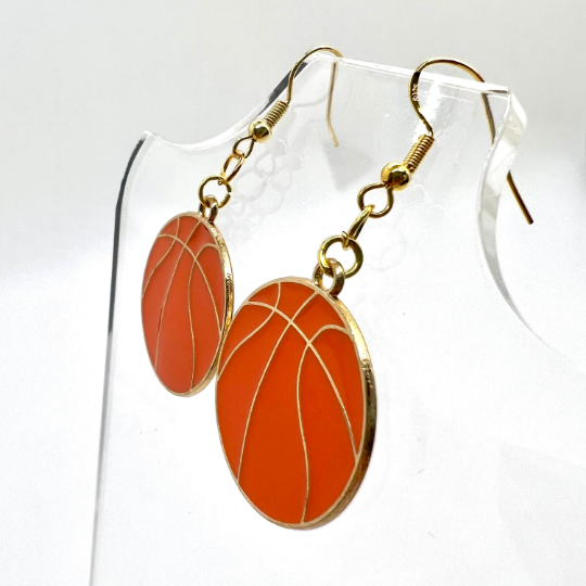 Basketball Earrings