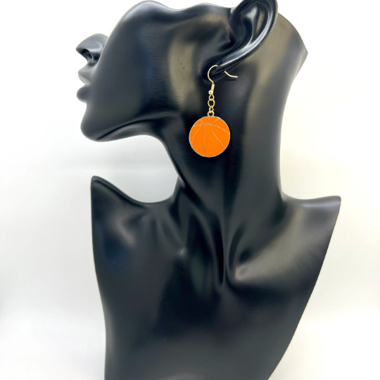 Basketball Earrings