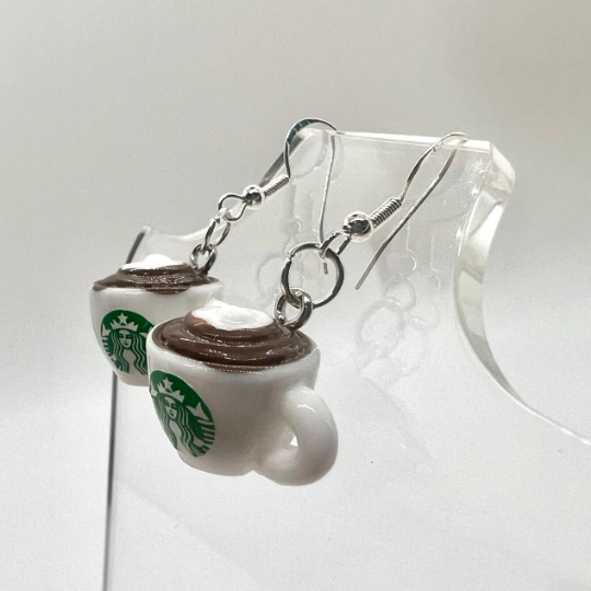 Starbucks Coffee Cup Earrings