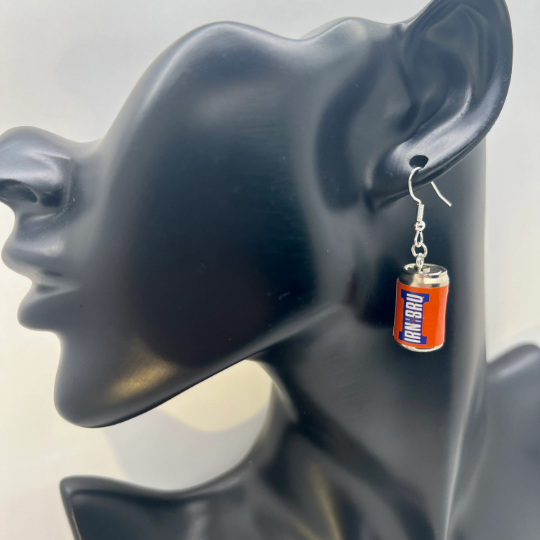 Irn Bru Soft Drink Can Earrings