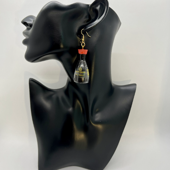 Kikkoman Soy Sauce Earrings