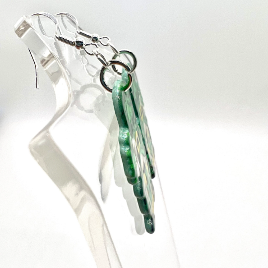 St Patricks Gnome Earrings