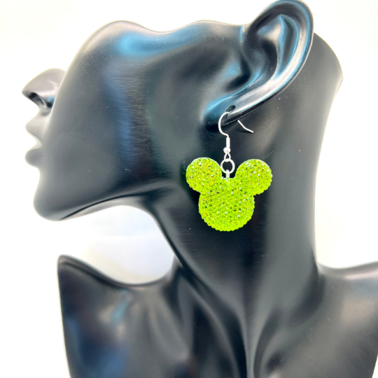 Mickey Bling Earrings