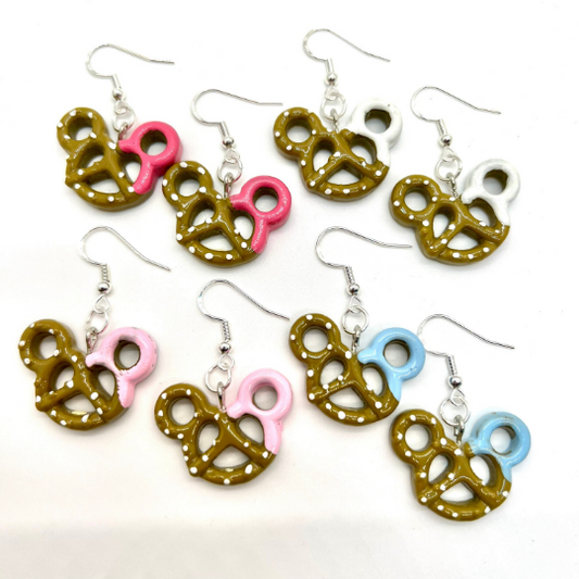 Mickey Pretzel Earrings