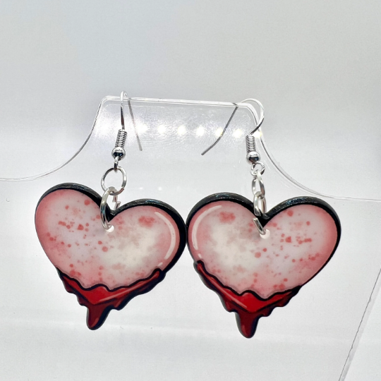 Bleeding Heart Earrings