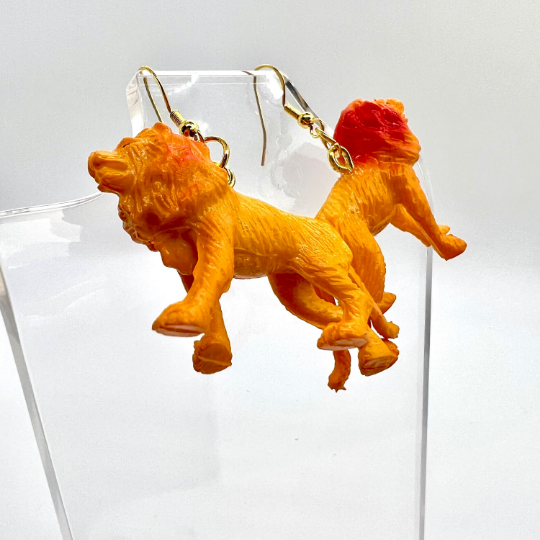Lion Earrings