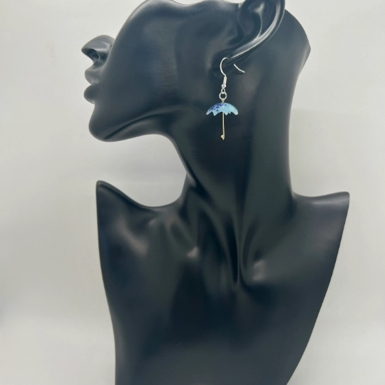 Floral Umbrella Earrings