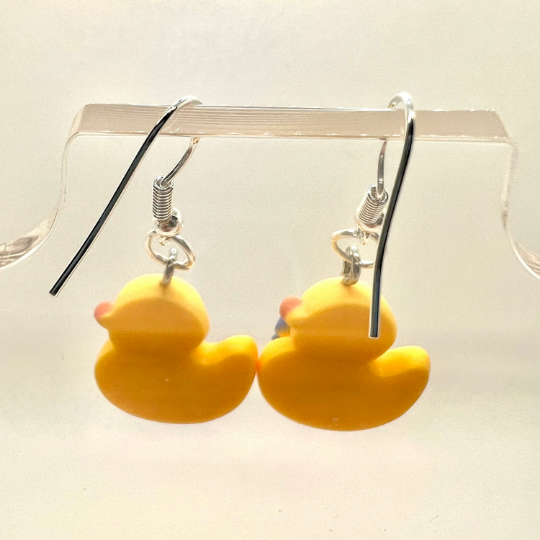 Rubber Duck Earrings