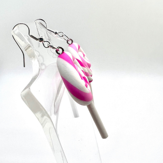 Lollipop Swirl Earrings