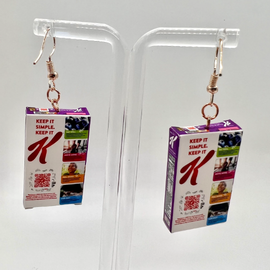 Special K Cereal Earrings