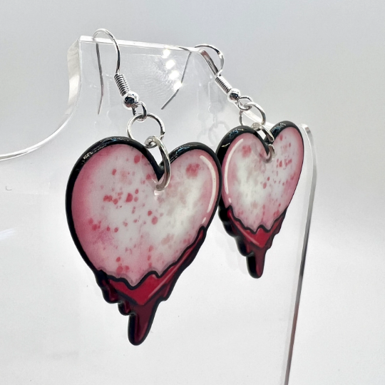 Bleeding Heart Earrings