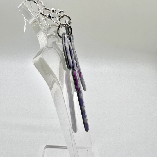 Skull Candy Cane Earrings