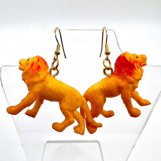 Lion Earrings