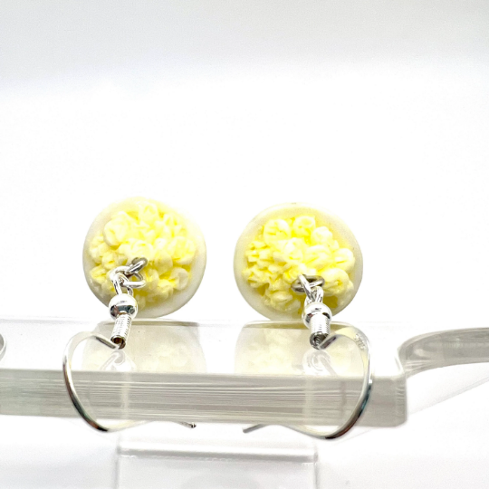 Popcorn Bucket Earrings