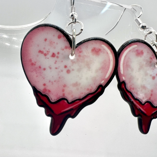 Bleeding Heart Earrings