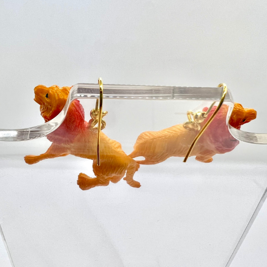 Lion Earrings