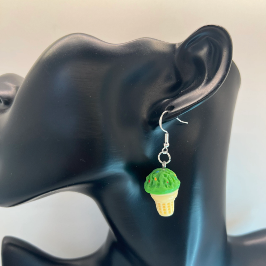 Ice Cream Cone Earrings