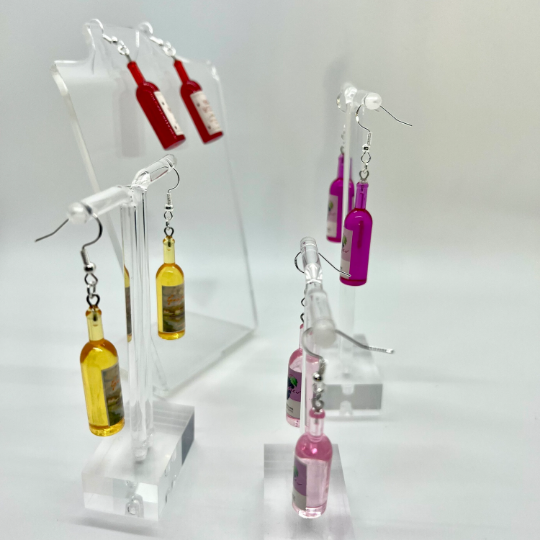 Wine Bottle Earrings