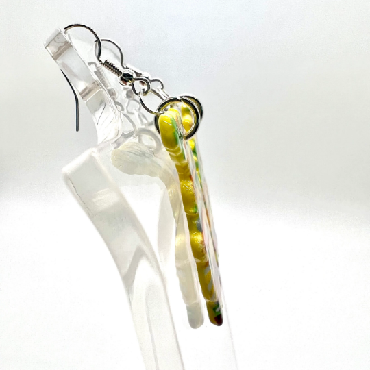 Sun Flower Gnome Earrings