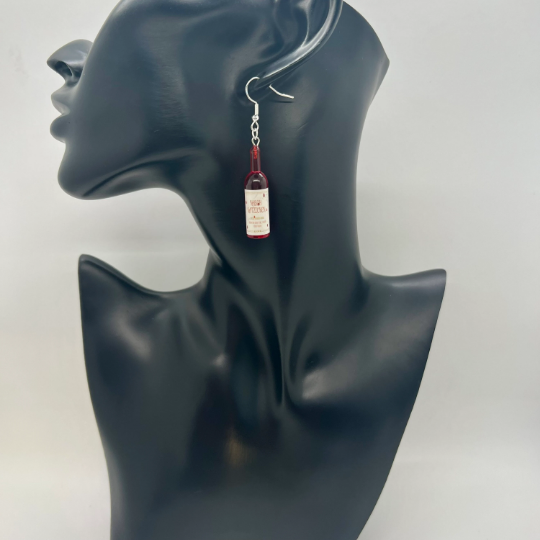 Wine Bottle Earrings